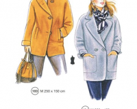 307-10 coat full figure pattern