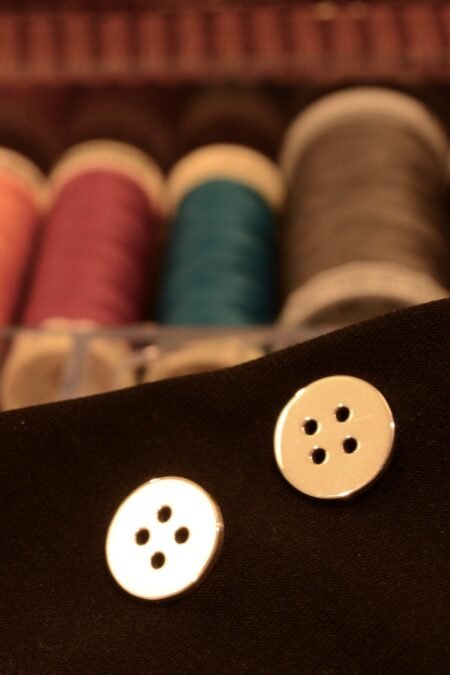 Button Earrings - Image 2